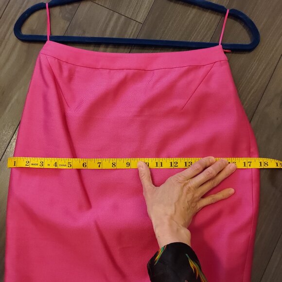 LK Bennett skirt suit - NWT pink jacket & skirt - US2/UK6/EUR34 - silk & wool - Picture 10 of 12